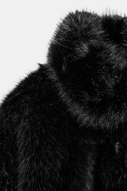 Short Faux Fur Jacket