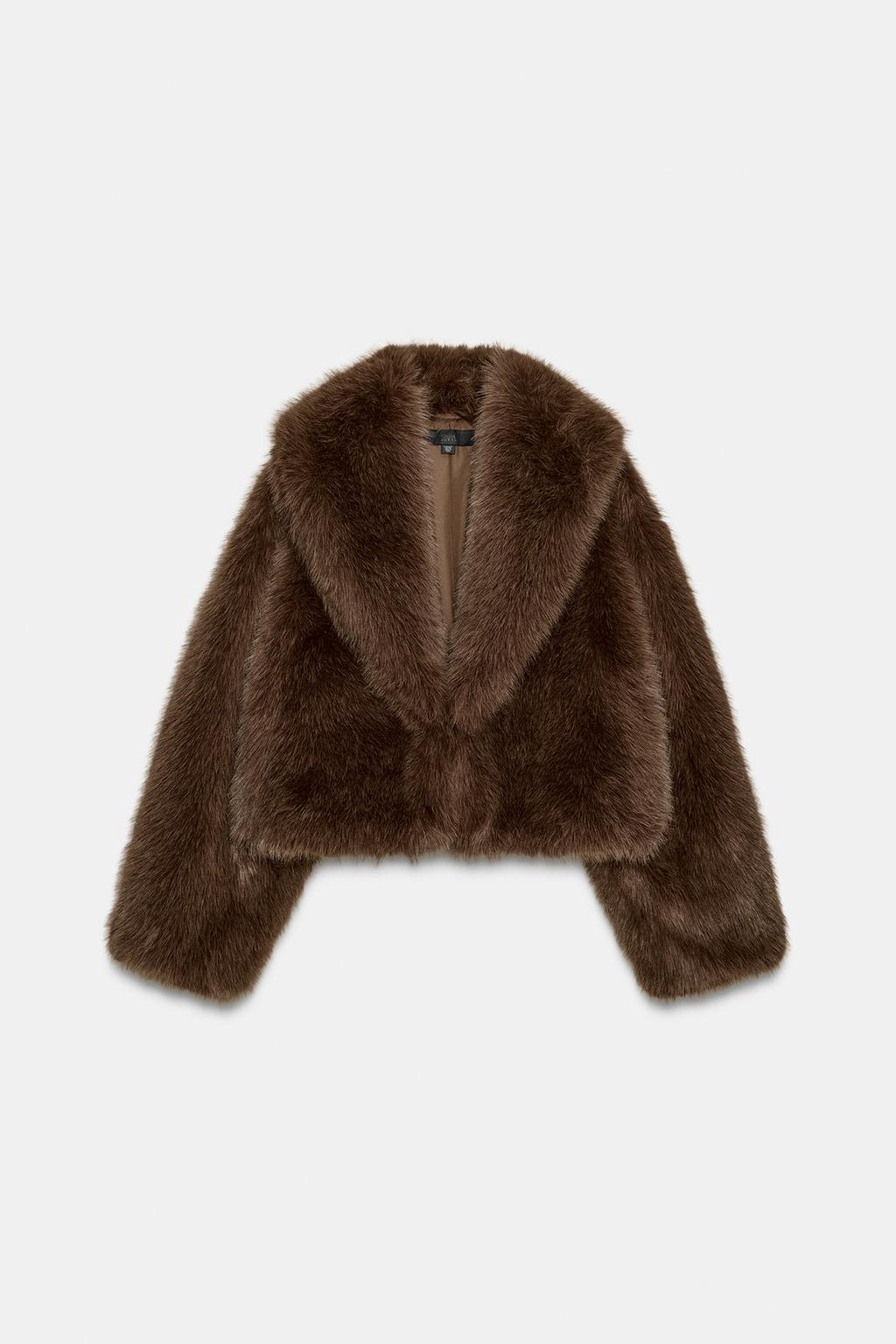 Short Faux Fur Jacket