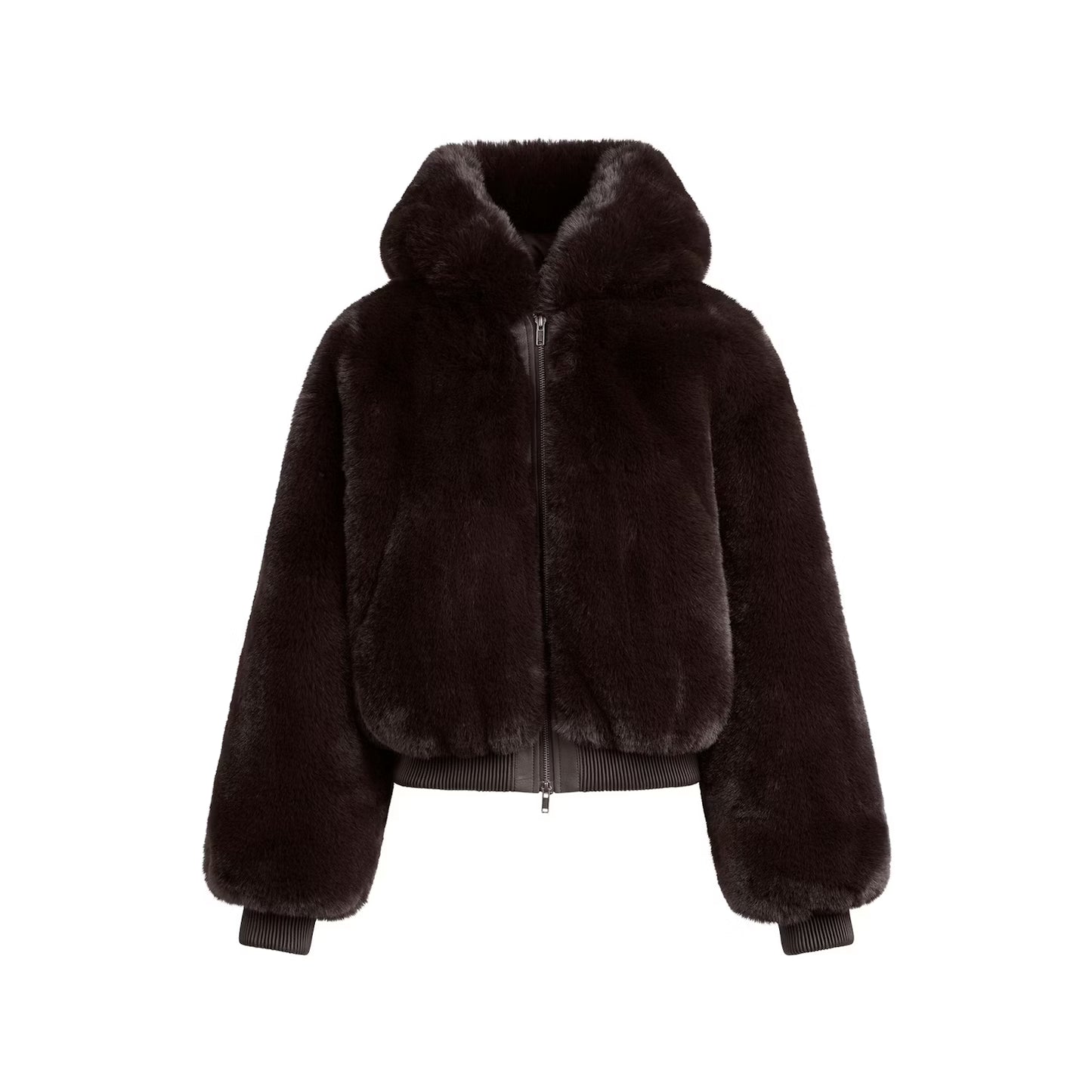 Eloria Fur Zip Up