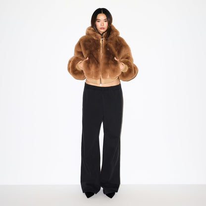 Eloria Fur Zip Up