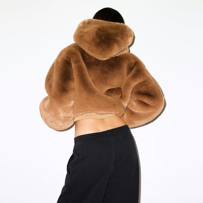 Eloria Fur Zip Up