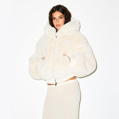 Eloria Fur Zip Up